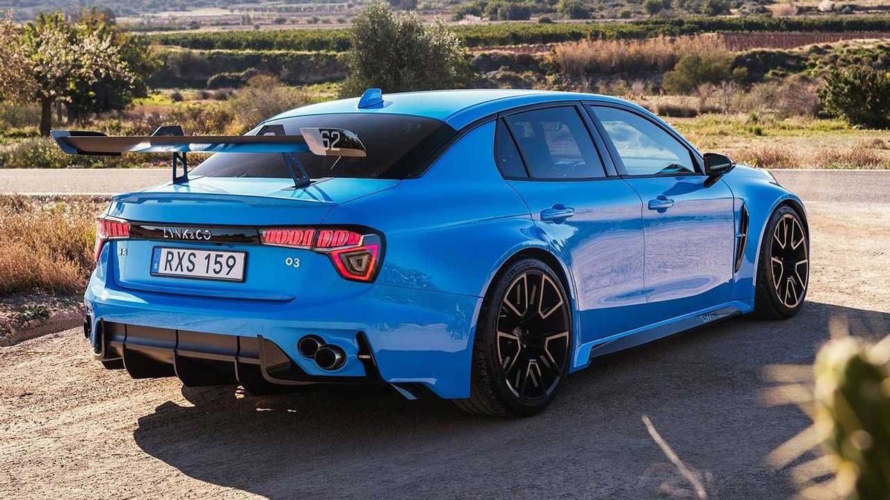 Lynk & Co 03+ exterior - Rear Left Angled