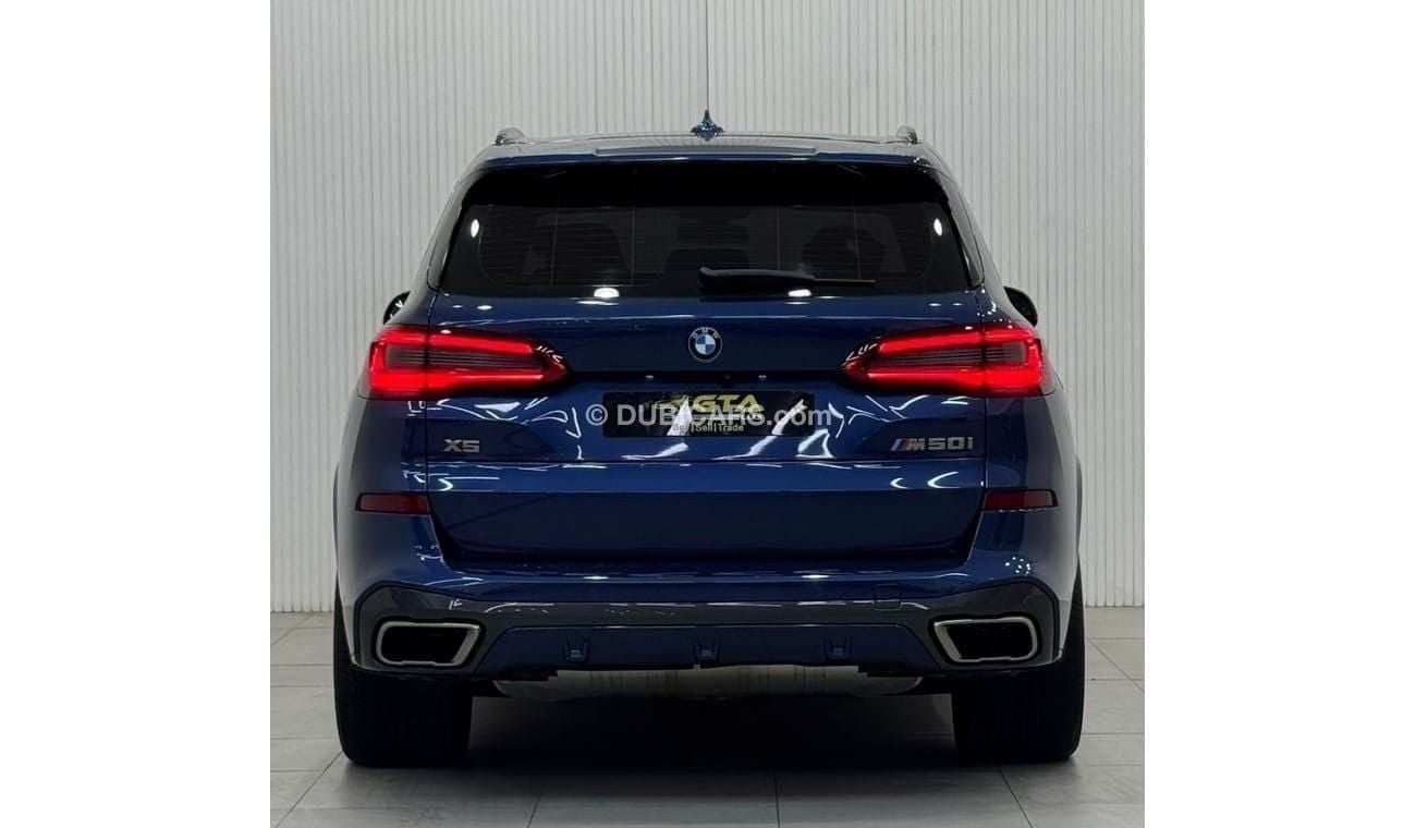 بي أم دبليو X5 M50i 4.4L 2020 BMW X5 M50i M-Sport, June 2025 BMW Warranty + Service Pack, Fully Loaded, GCC