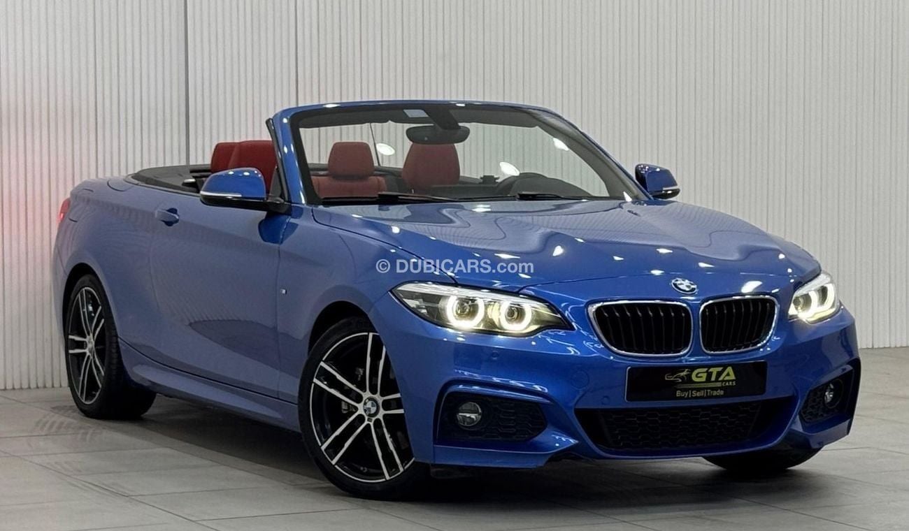 BMW 220i M-Sport 2.0L 2018 BMW 220i M-Sport Convertible, Warranty, Full Service History, Low Kms, GCC