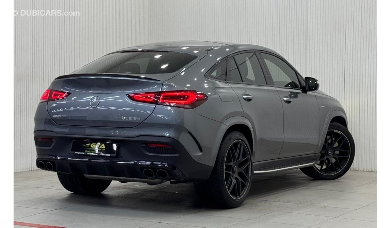 مرسيدس بنز GLE 53 AMG كوبيه 4MATIC+ 2022 Mercedes Benz GLE53 AMG Coupe, 2027 Mercedes Warranty, 4 Years Mercedes Service Pack, G