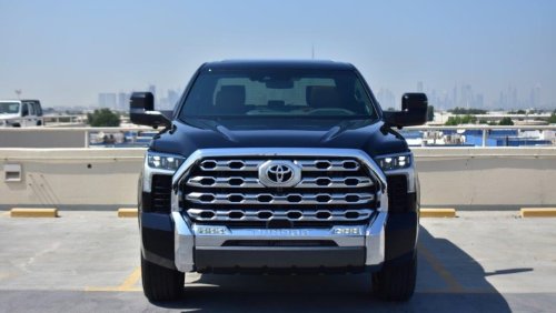 تويوتا تاندرا 2023 TOYOTA TUNDRA CREWMAX PLATINUM 1794 V6 3.5L TURBO 4WD 5 SEAT AT