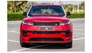 لاند روفر رينج روفر سبورت BRAND NEW 2023 RANGE ROVER SPORT RED