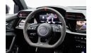 أودي RS3 2022 - AUDI RS3 - GCC - FULL SERVICE HISTORY WITH AL NABOODA - WARRANTY TILL JULY 2025