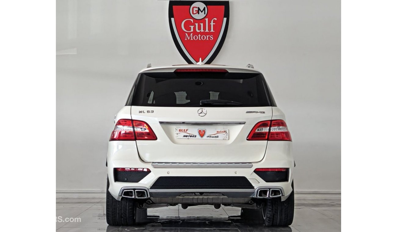 مرسيدس بنز ML 63 AMG Mercedes-Benz ML 63 AMG 5.5L-8CYL-Excellent Condition GCC Specs