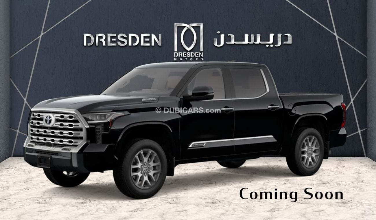 Toyota Tundra 2025 1794 Edition 4WD Gas/Hybrid Black/Tan Coming Soon