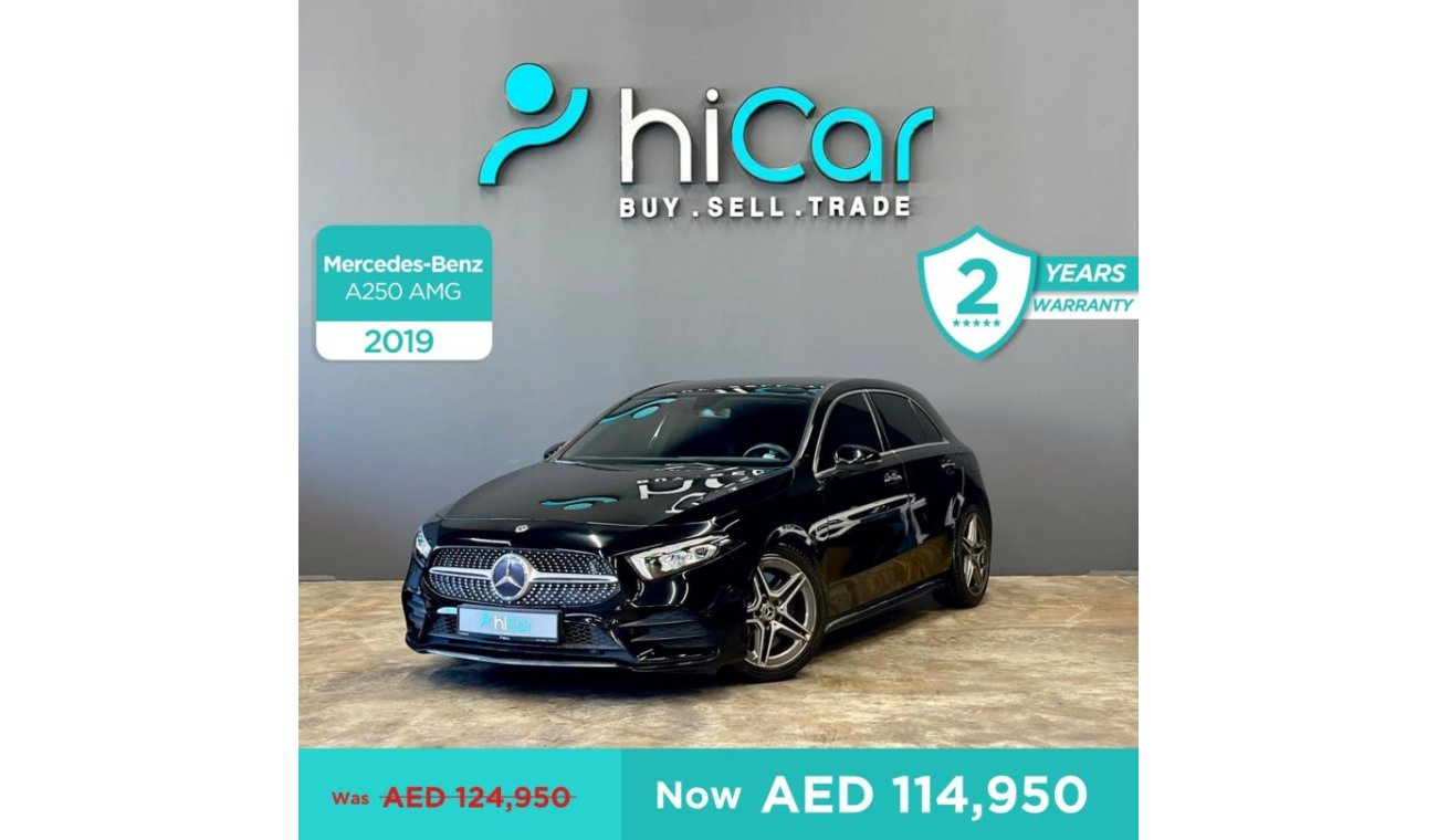 Mercedes-Benz A 250 Sport AMG AED 1,762pm • 0% Downpayment •A250 AMG• 2 Years Warranty!