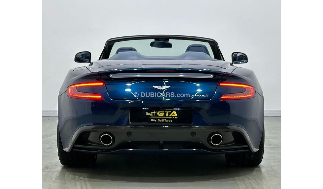 Aston Martin Vanquish Volante 6.0L 2015 Aston Martin Vanquish Volante V12 Convertible, May 2025 Aston Martin Warranty, Low