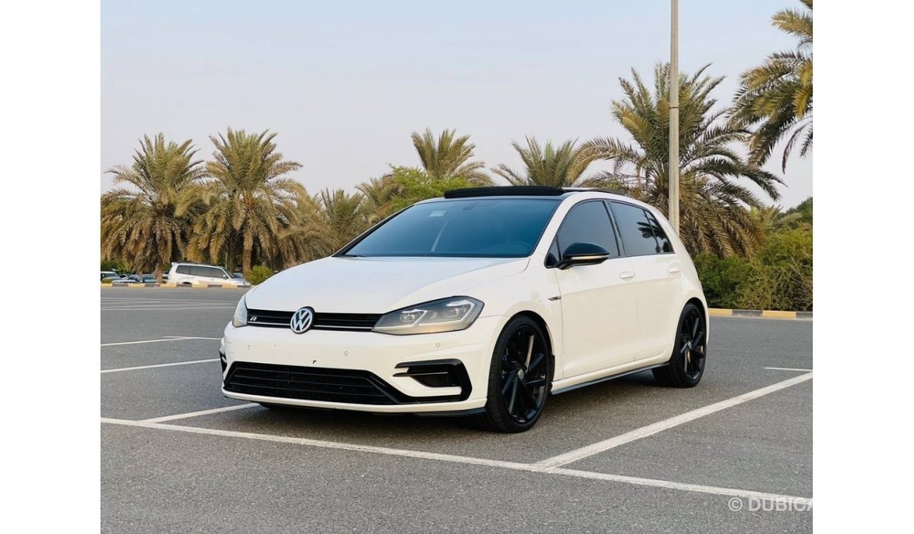 فولكس واجن جولف VOLKSWAGEN GOLF R MODEL 2018 GCC SPACE FREE PAINT FREE ACCEDENT