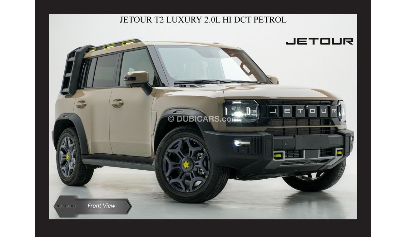 Jetour T2 Only for Export JETOUR T2 LUXURY 2.0L HI DCT PTR 2025 Model Year