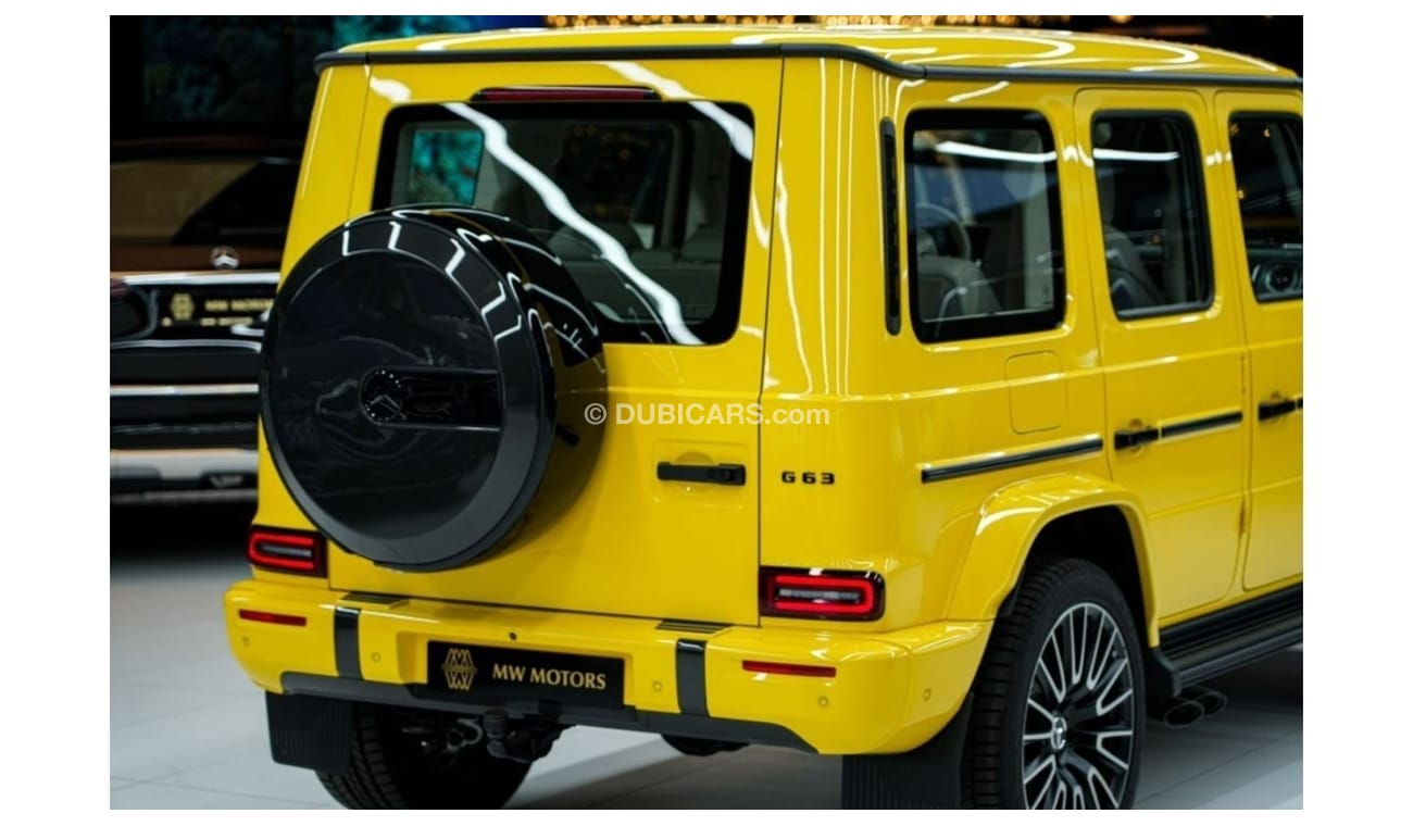 Mercedes-Benz G 63 AMG Mercedes-Benz G63 | 2025 GCC 0km | Agency Warranty | AMG | 22 Inch Rims | Double Night Package