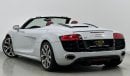 أودي R8 2012 Audi R8 Quattro V10 Spyder, Full Service History, Very Low Kms, GCC Specs