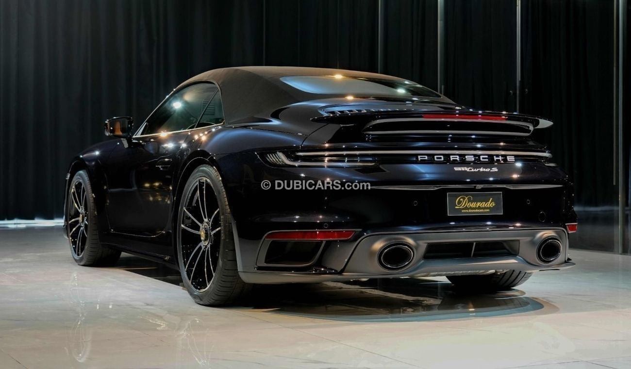 Porsche 911 | X-MAS AND NEW YEAR SPECIAL PRICE | TURBO S CABRIOLET | BRAND NEW | 2024 | JET BLACK