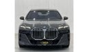 بي أم دبليو 735 2023 BMW 735i M-Kit , Aug 2027 Agency Warranty + Service Contract ,Full Agency Service HIstory, GCC