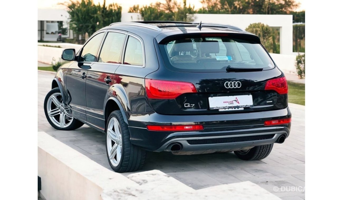 Audi Q7 45 TFSI quattro S-Line Luxury AED 1,240 PM | AUDI Q7 3.0 V6 | S-LINE | FULL OPTION | GCC | 0% DOWNPA