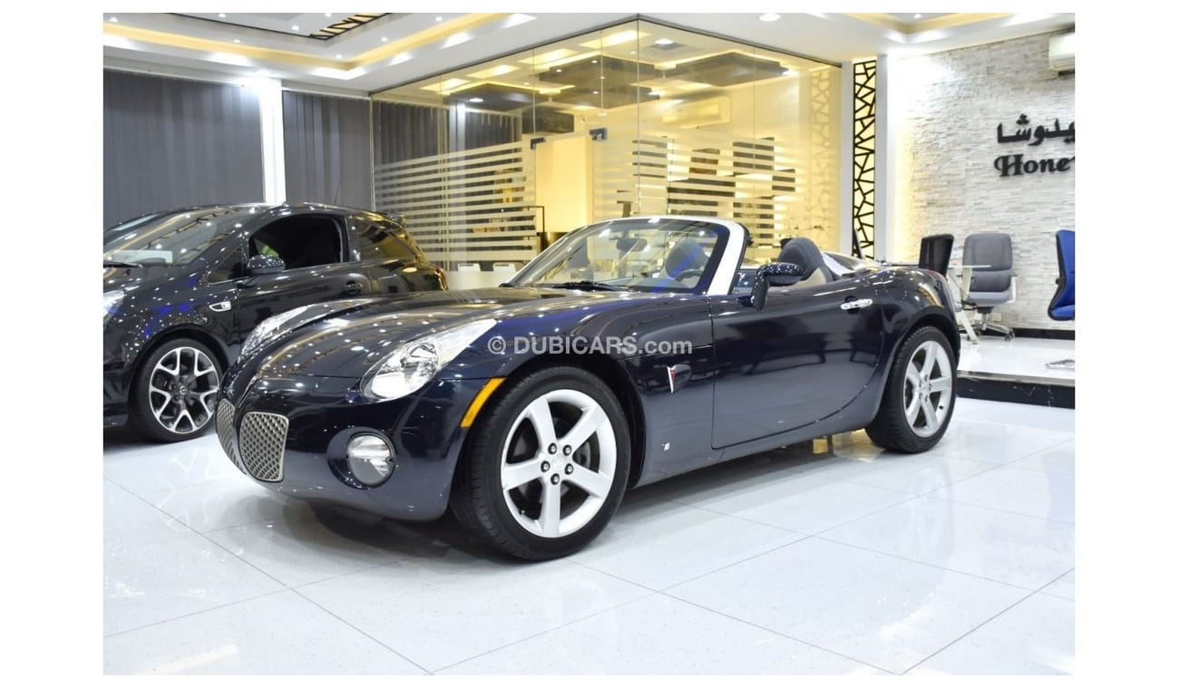 بونتياك سولستيس EXCELLENT DEAL for our Pontiac Solstice Convertible ( 2006 Model ) in Blue Color American Specs