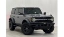 Ford Bronco 2022 Ford Bronco Wildtrak, JAN 2028 Ford Warranty + Service Contract, Full Service History, GCC