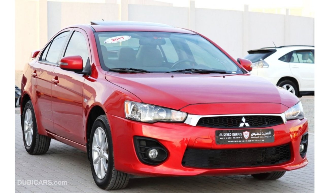 Mitsubishi Lancer GLS Mitsubishi Lancer 2017 GCC in excellent condition