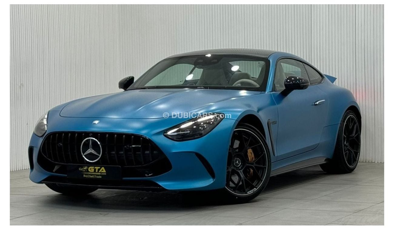 مرسيدس بنز AMG GT 2024 Mercedes-AMG GT63 Coupe, Brand New, Special AMG Hyper Blue Magno Color, 1 Year Warranty