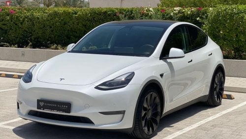 تسلا موديل Y Tesla Model Y Performance  Auto Pilot  Duel Motor GCC  Tesla Agency Warranty308