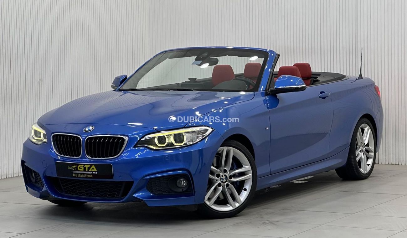 BMW 220i sport Line 2.0L 2015 BMW 220i M-Sport Cabriolet, February 2025 BMW Service Pack, Excellent Condition