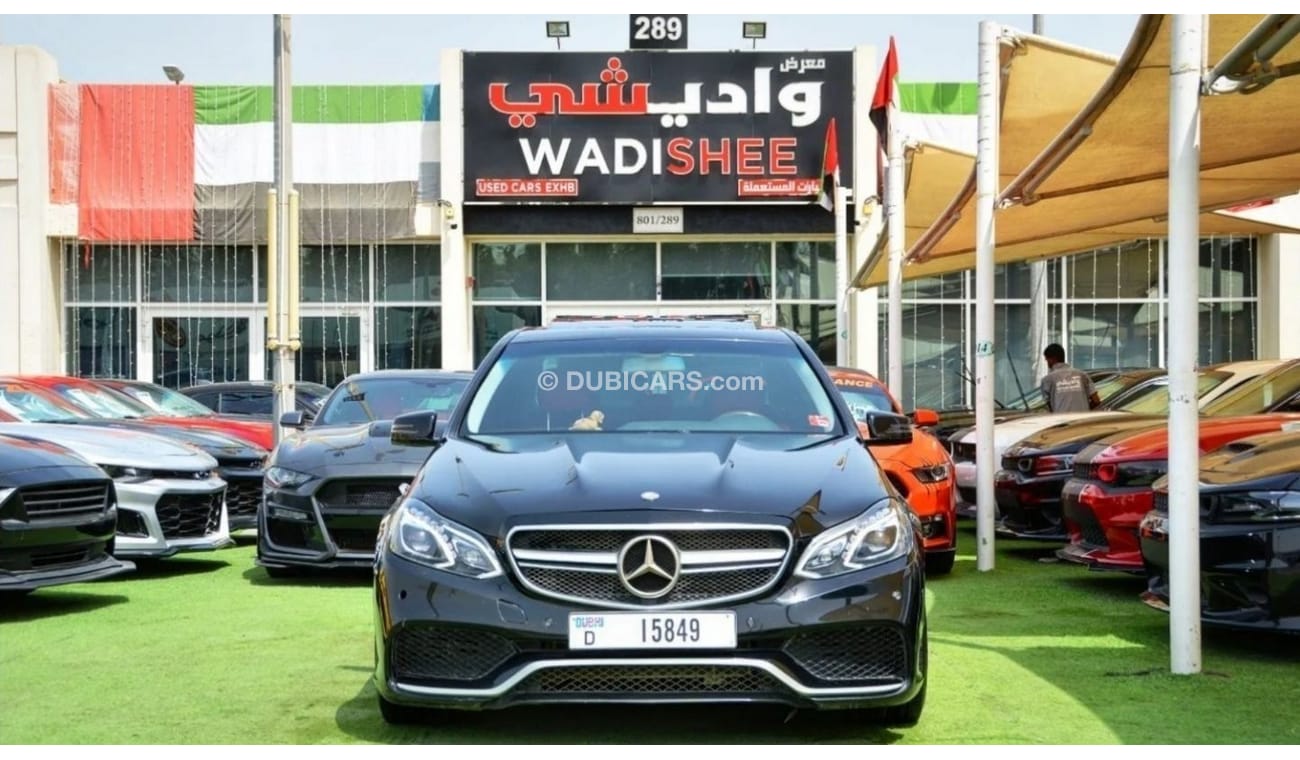 مرسيدس بنز E 350 MERCEDES E350 / Inside Red Full Option * Full Kit E63 AMG* Excellent Condition