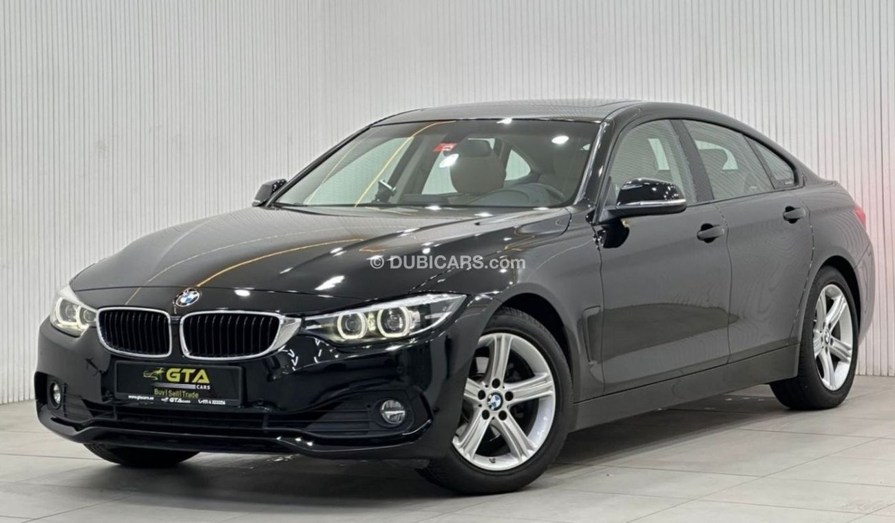 Used Std 2019 BMW 420i Gran Coupe, Warranty, Full Service History, Low Kms,  GCC 2019 for sale in Dubai - 715413