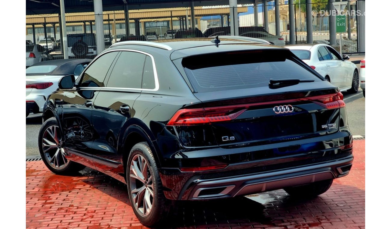 Audi Q8 55 TFSI quattro S-Line WARRANTY AND SERVICE 2022 GCC