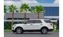 Ford Explorer | 1,469 P.M  | 0% Downpayment | Perfect Condition!