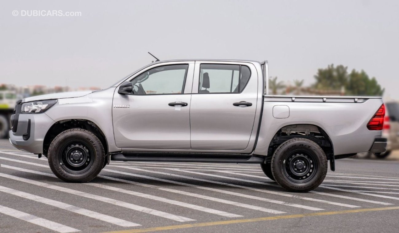 تويوتا هيلوكس DC 2.4D MT 4X4 MY2024 – SILVER