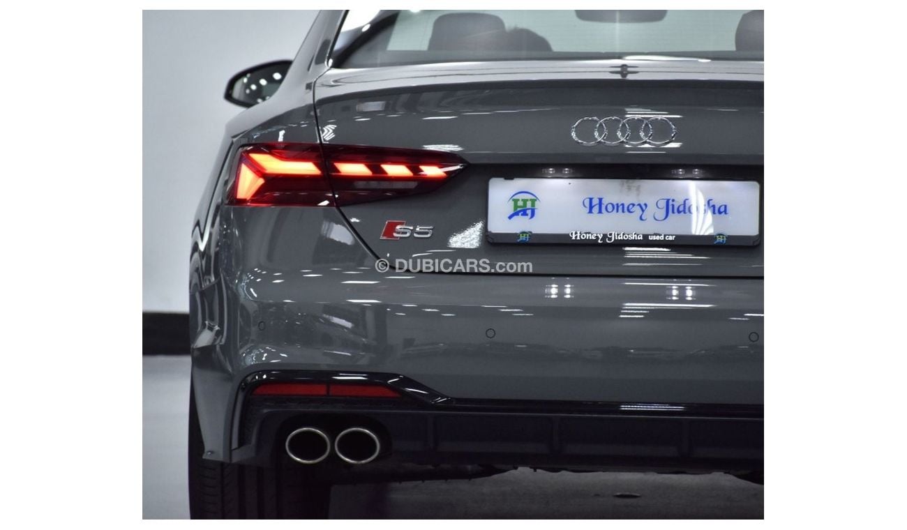 أودي S5 EXCELLENT DEAL for our Audi S5 Coupe TFSi ( 2022 Model ) in Grey Color Korean Specs