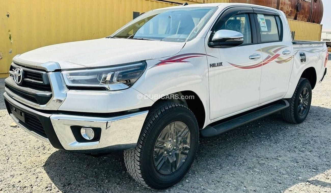 تويوتا هيلوكس 2025 Toyota Hilux Double Cab GLX-S (Full-Option with Key Start) 2.7L 4-Cyl Petrol A/T 4x4 Only For E