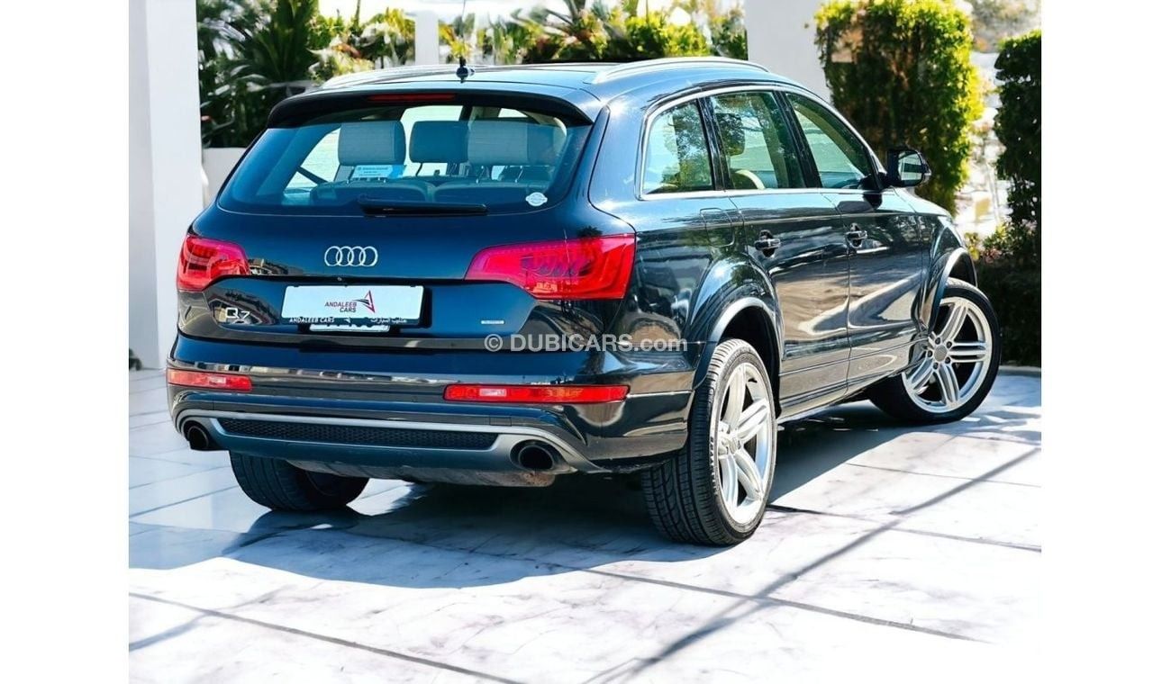 Audi Q7 AED 1,080 PM | AUDI Q7  S-LINE 3.0 | SUPERCHARGED FULL OPTION | GCC | 0% DOWNPAYMENT