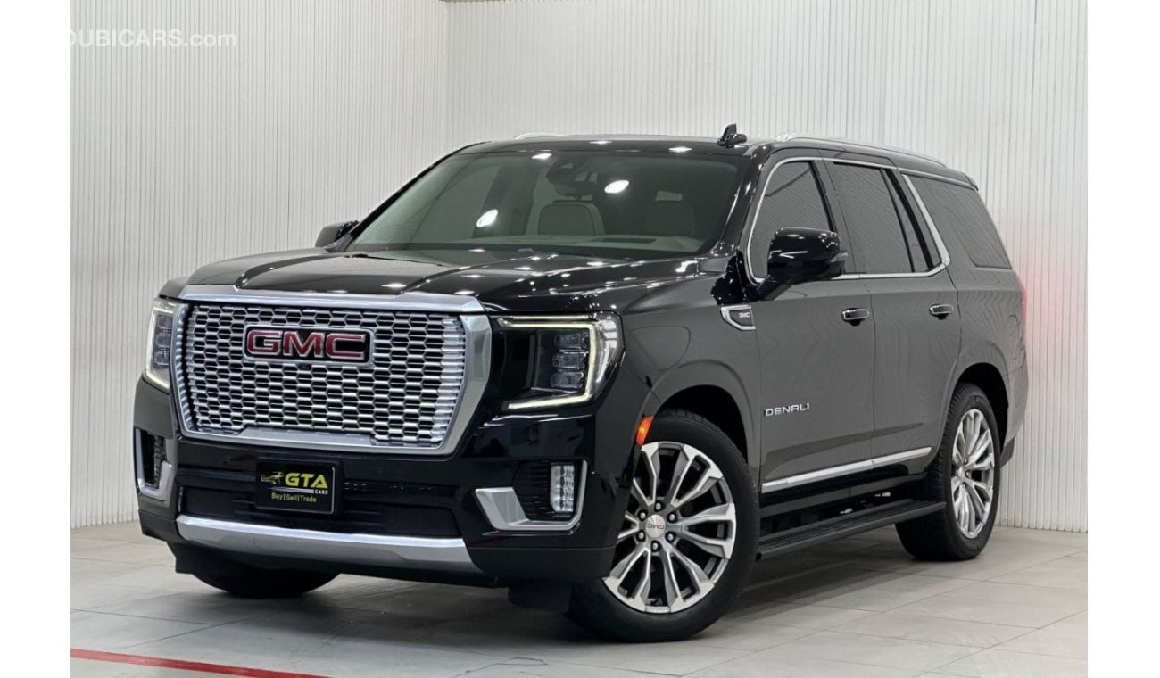 GMC Yukon 2021 GMC Yukon Denali, May 2025 Al Ghandi Agency Warranty + Service Pack, Full Service History, GCC