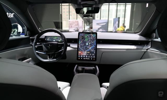 Polestar 3 interior - Cockpit