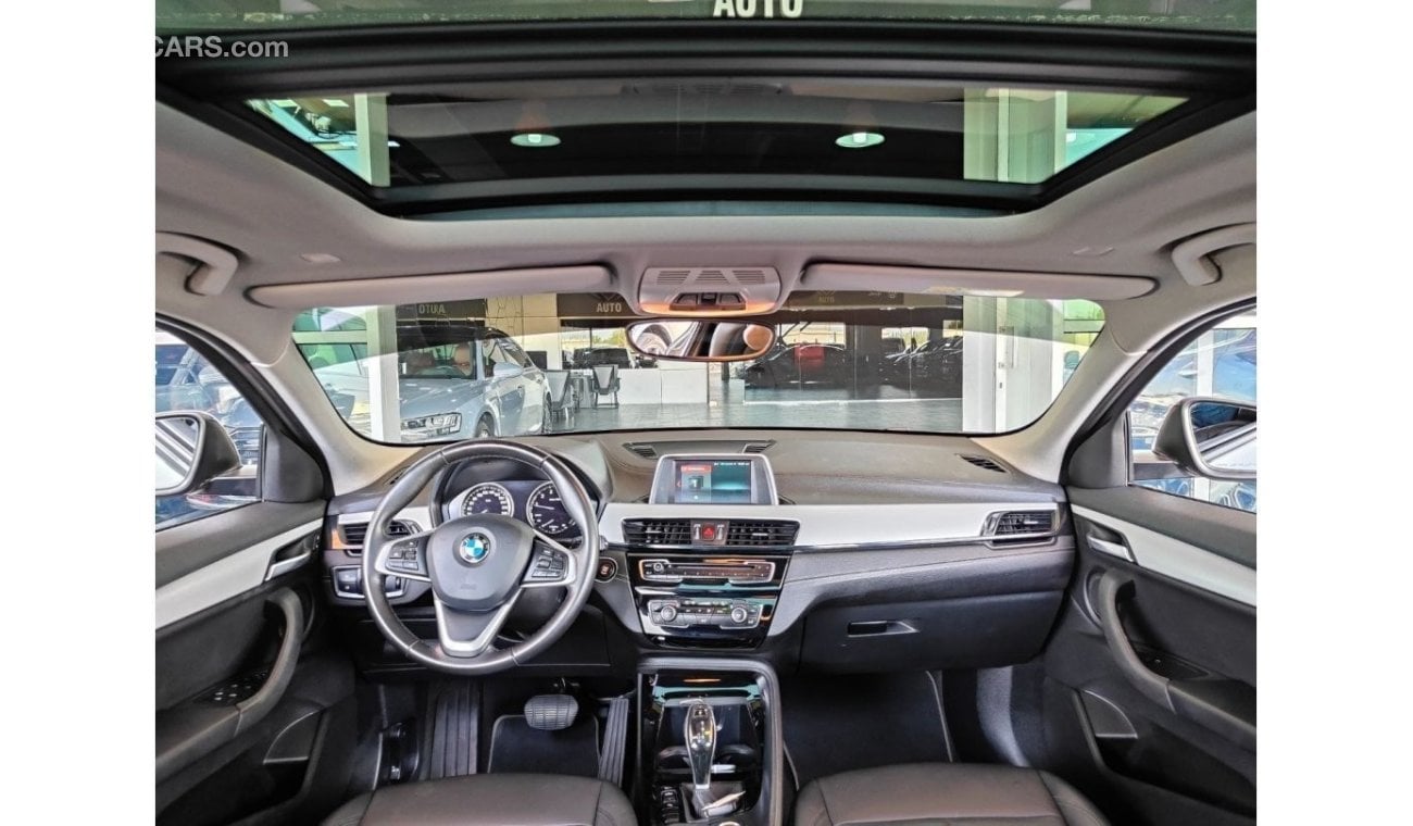 BMW X2 AED 1,100 P.M | 2020 BMW X2 20i | FULL PANORAMIC VIEW |UNDER WARRANTY | GCC