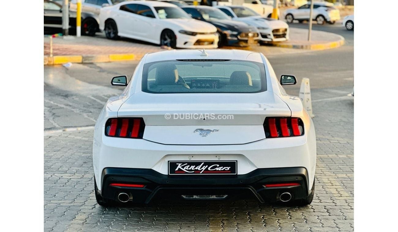 Ford Mustang EcoBoost 2.3L Convertible A/T | Monthly AED 2320/- | 0% DP | Original Seats | Remote Rev | # 06883