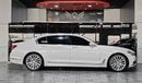 بي أم دبليو 740Li Std 3.0L AED 1,700 P.M | 2017 BMW 7 SERIES 740Li | UNDER WARRANTY | ORIGINAL PAINT | LOW MILAGE | SU