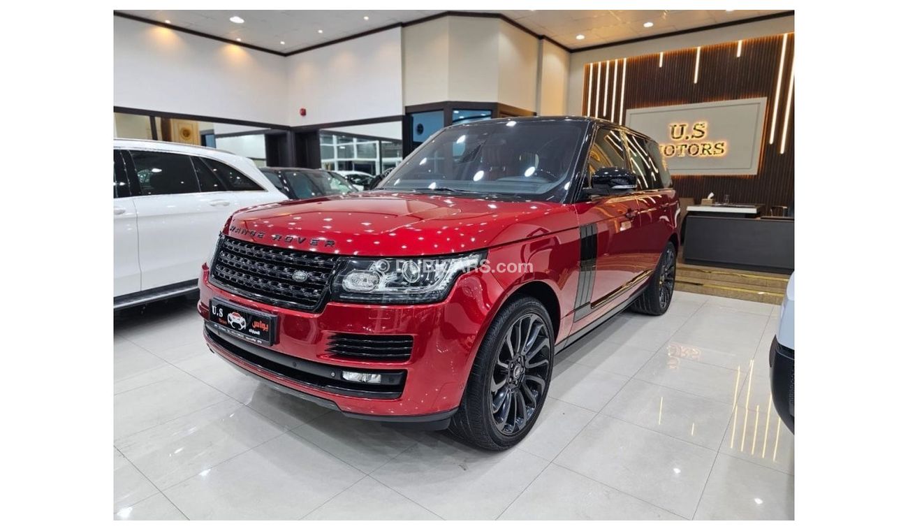 Land Rover Range Rover RANGE ROVER VOGUE AUTOBIOGRAPHY BLACK EDITION 2014 GCC IN VERY MINT CONDITION