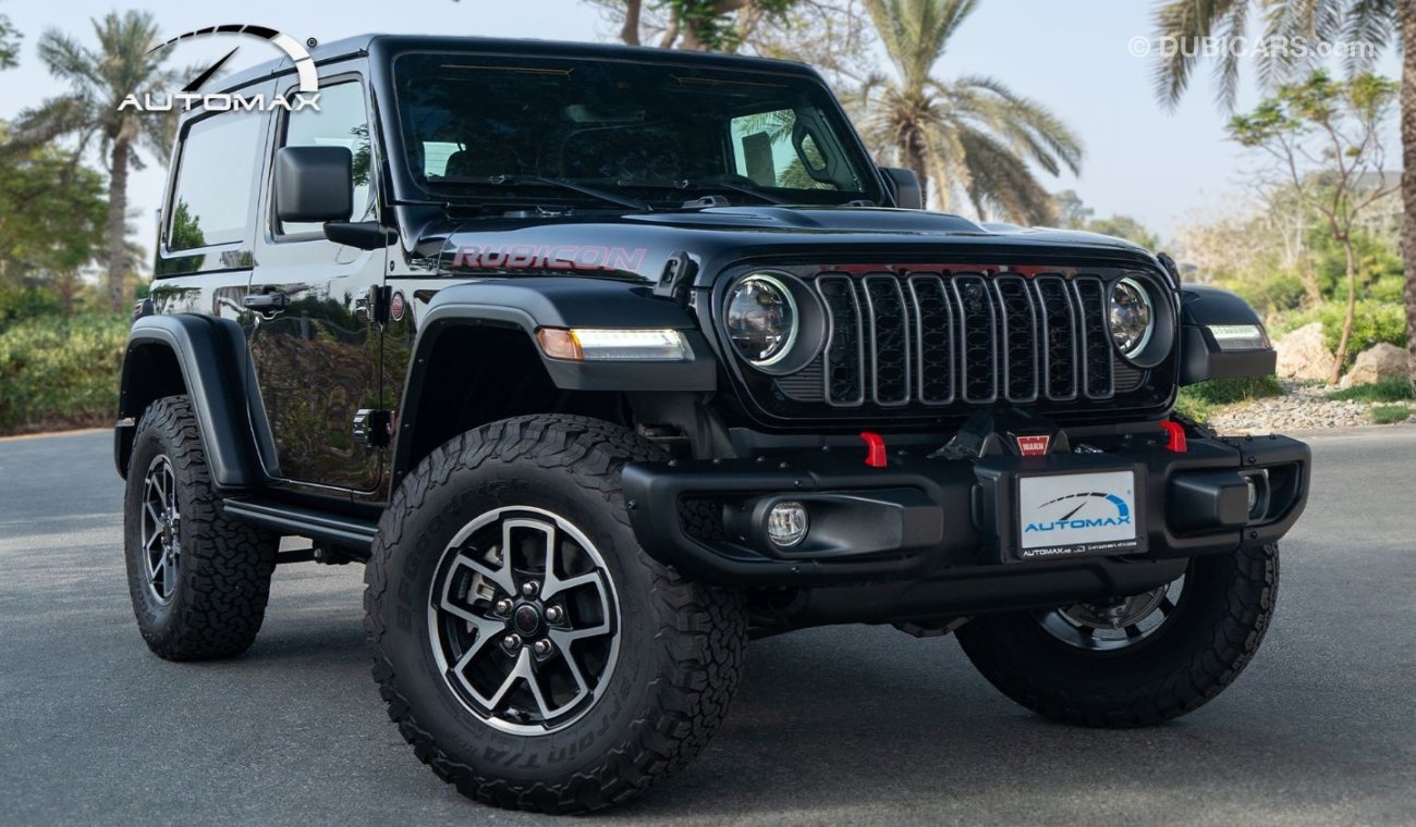 Jeep Wrangler (ТОЛЬКО НА ЭКСПОРТ , For Export) Rubicon V6 3.6L 4X4 , 2024 GCC , 0Km