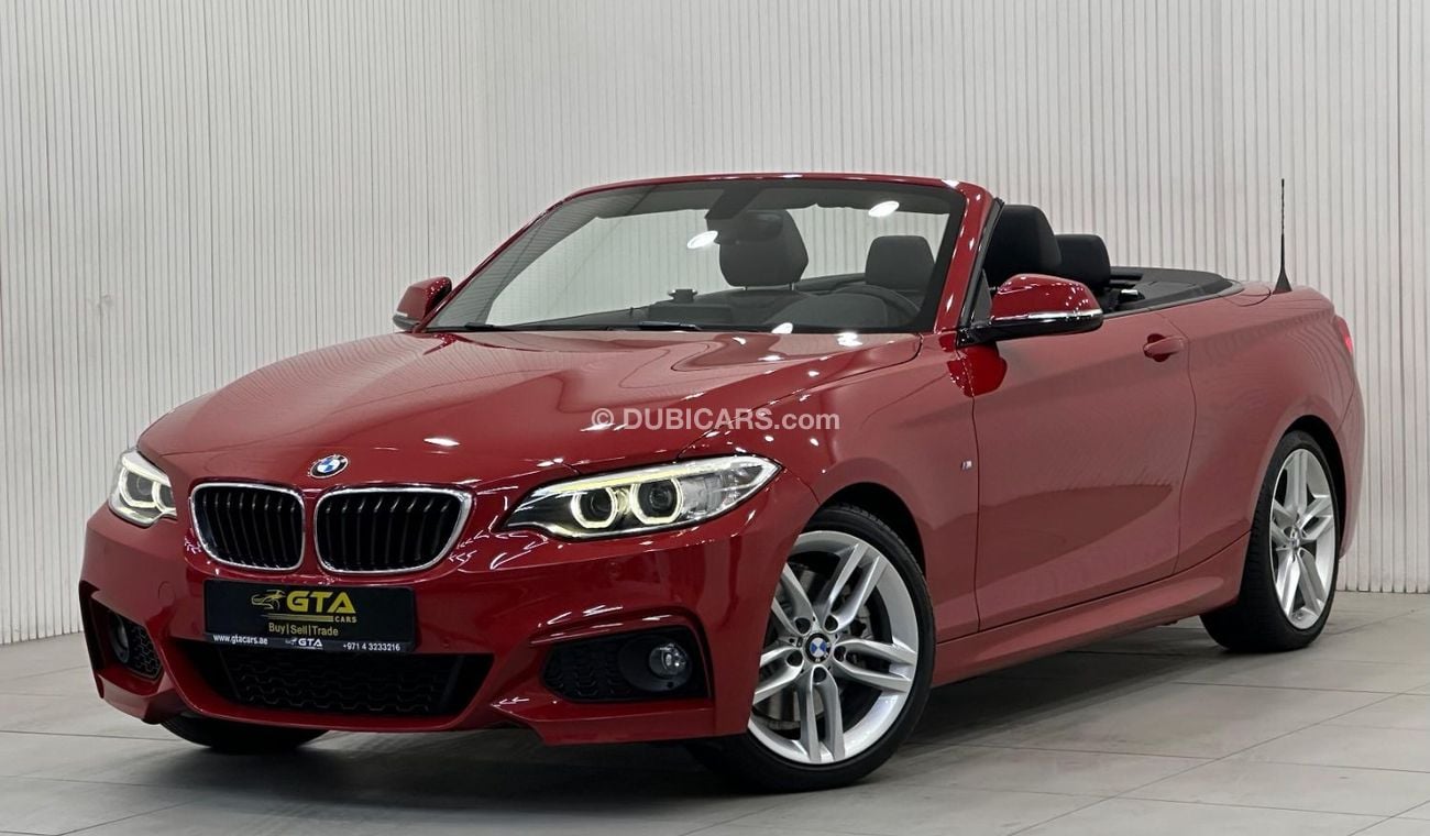 BMW 230i M Sport 2.0L 2017 BMW 230i M-Kit Convertible, Warranty, BMW Service History, Very Low kms, GCC