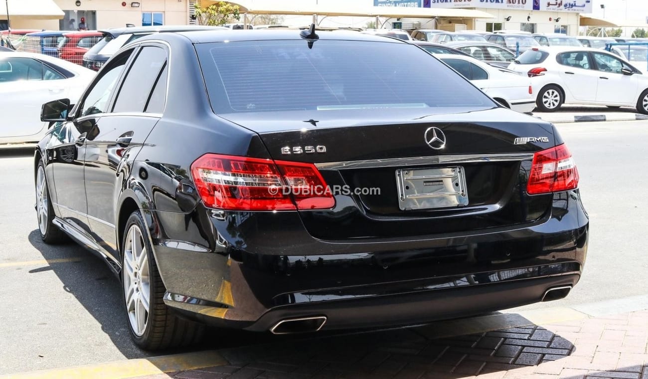 Mercedes-Benz E 350 With E550 AMG body kit and Radar Safety