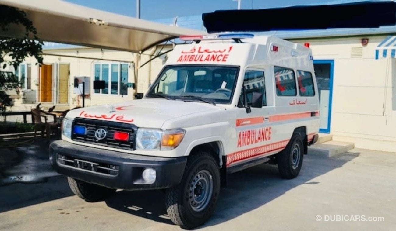 تويوتا لاند كروزر هارد توب 2023 4.2L Diesel High roof Ambulance Available For Export