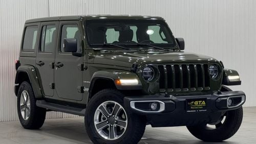 Jeep Wrangler Unlimited Sahara 3.6L 2022 Jeep Wrangler Unlimited Sahara, Aug 2027 Jeep Warranty, Full Jeep Service