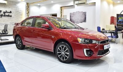 Mitsubishi Lancer EX EXCELLENT DEAL for our Mitsubishi Lancer EX ( 2016 Model ) in Red Color GCC Specs