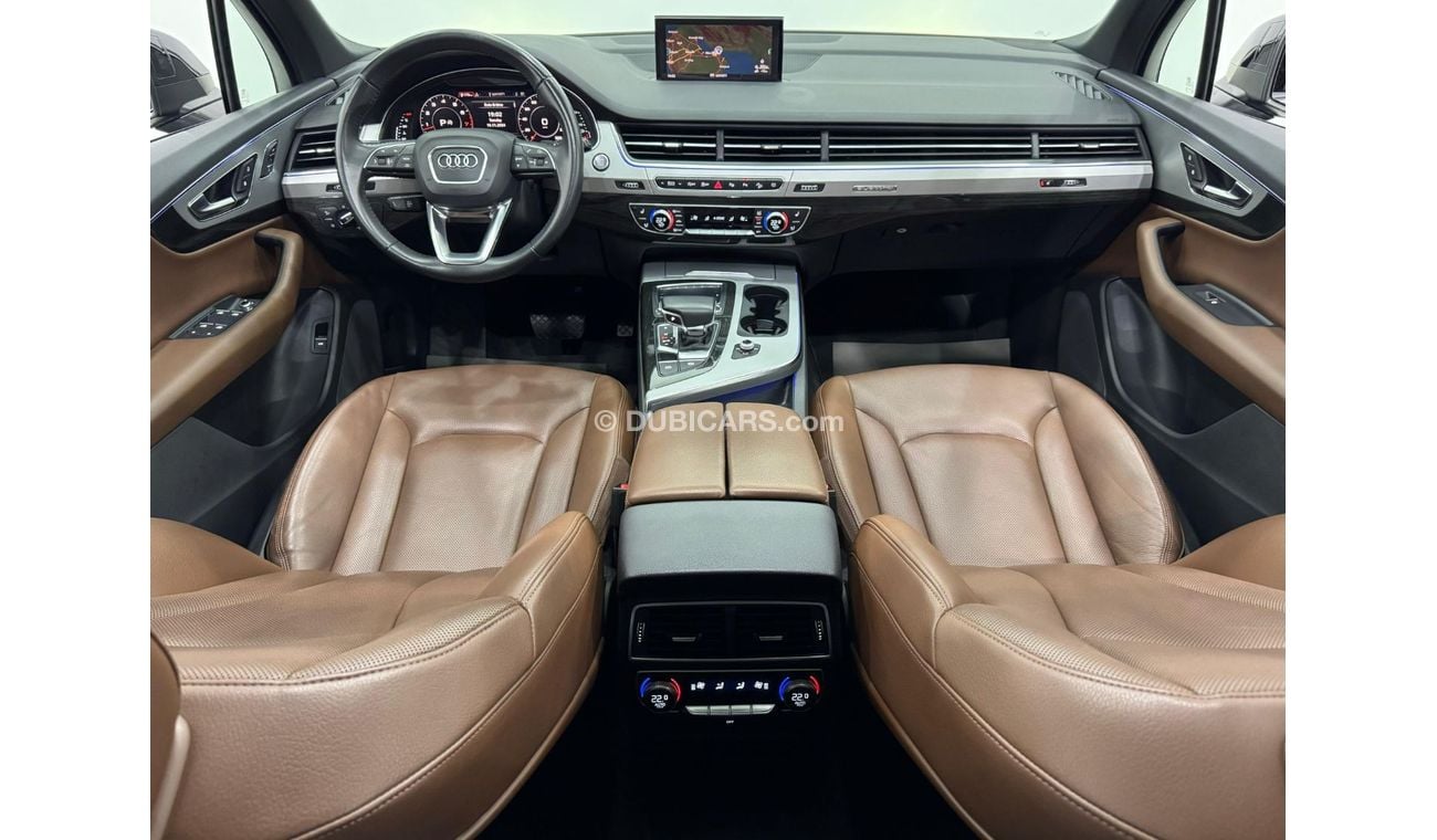 أودي Q7 55 TFSI quattro 3.0L 2019 Audi Q7 55TFSI Quattro 7 Seater, Warranty, Full Service History, Excellent