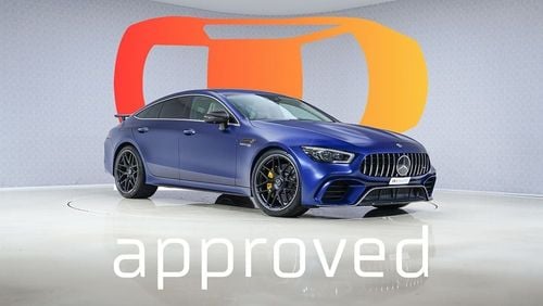 مرسيدس بنز جي تي 63 إس AED 7,822 P/M - 2 Years Warranty - AMG GT 4-door - GT63 AMG S 4Matic+