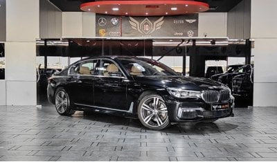 BMW 740Li M Sport AED 2,300 P.M | 2016 BMW 740Li M-SPORT | UNDER WARRANTY | GCC | VIP FULLY LOADED