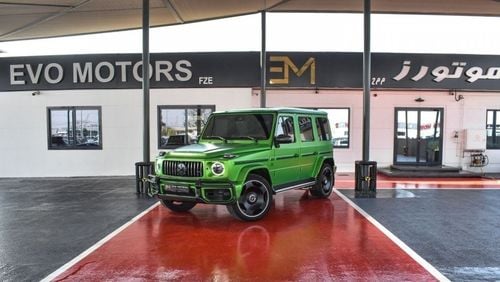 مرسيدس بنز G 63 AMG *مواصفات دول مجلس التعاون الخليجي* ضمان وخدمة لمدة 5 سنوات * باقة الليلة المزدوجة * باقة الشحن الكام