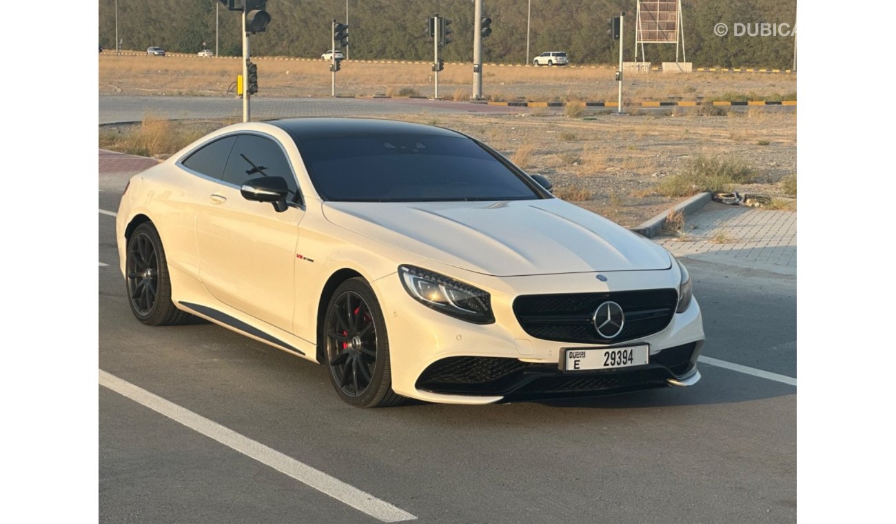 Mercedes-Benz S 500 AMG MODEL 2015 GCC COUPÉ CAR PERFECT CONDITION INSIDE AND OUTSIDE FULL OPTION