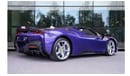 Ferrari SF90 Spider 4.0T V8 7.9kWh F1 DCT 4WD RIGHT HAND DRIVE